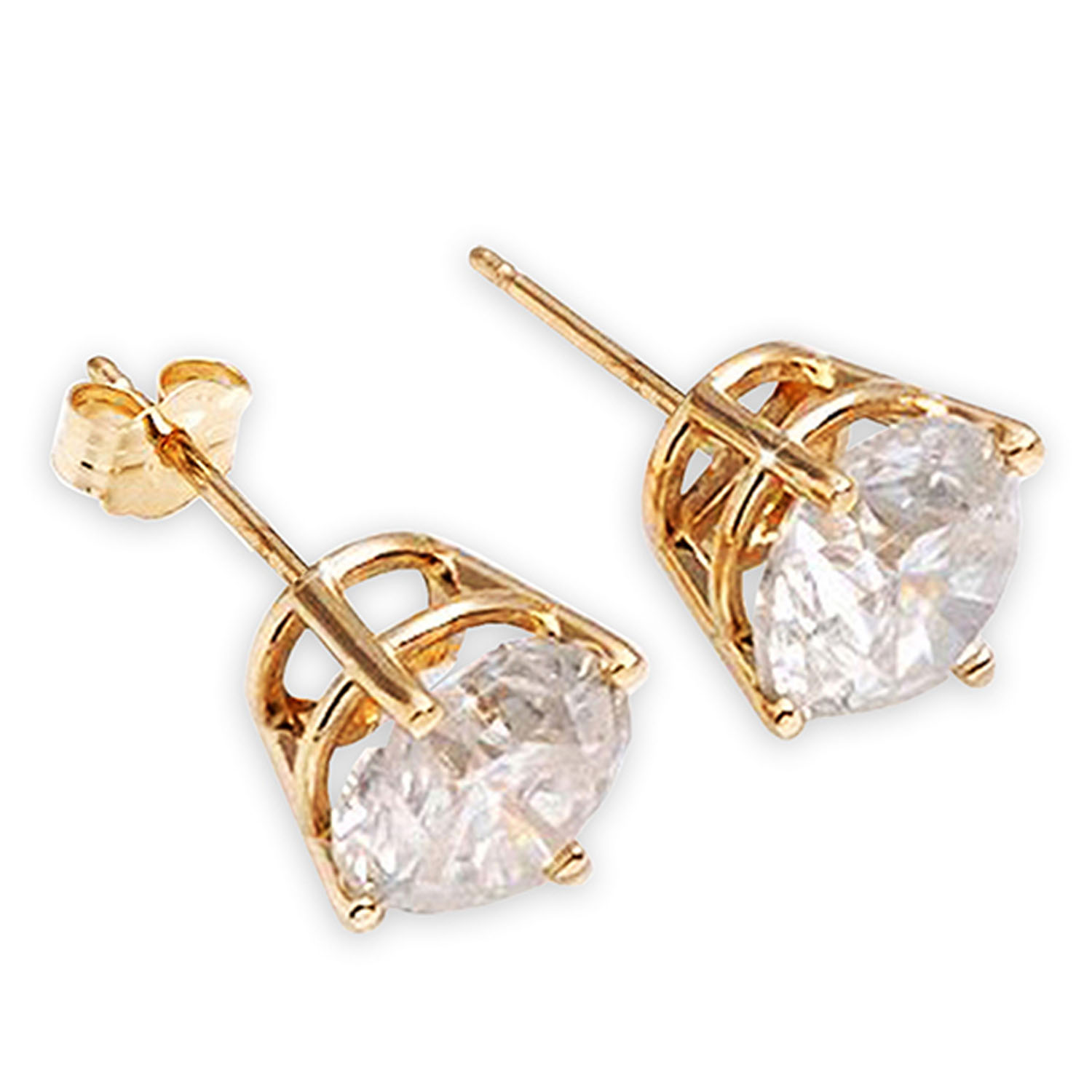 1-5-ctw-14k-solid-gold-stud-earrings-1-50-carat-natural-diamond-ebay